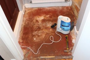 Magnesite floor, magnesite floor test, magnesite floor removal